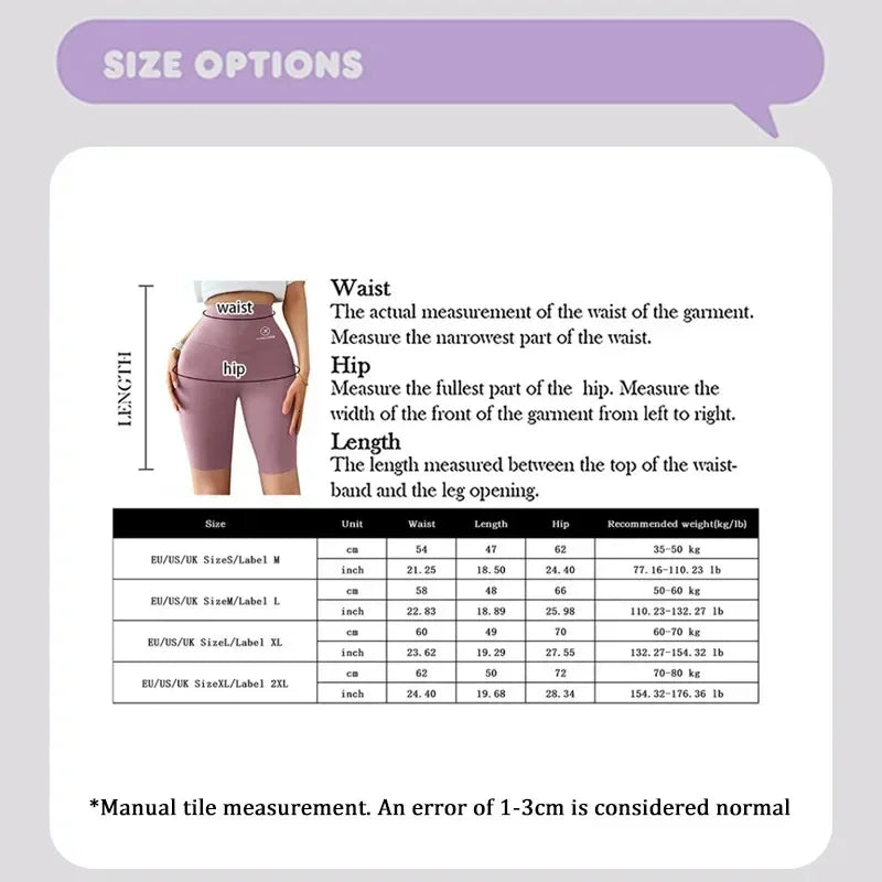 M-XL Women Shorts Sports Shorts for Women New Cycling Jogging Fitness High Waist Push up Gym Shorts Leggings Yoga Clothing