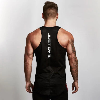 Brand Casual New Mesh Fashion Clothing Sleeveless Shirts Tank Top Men Bodybuilding Workout Gym Vest Fitness Men'S Sport Singlets
