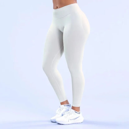 DF Impact matting pleated waist seamless sports fitness trousers