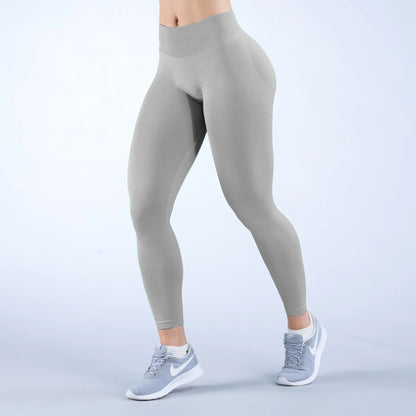 DF Impact matting pleated waist seamless sports fitness trousers